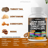 Vitamax textura del polvo dentro de cápsula, evidencia de pureza y calidad