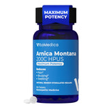 VitaMedica frasco frontal mostrando el producto y texto legible para identificación rápida