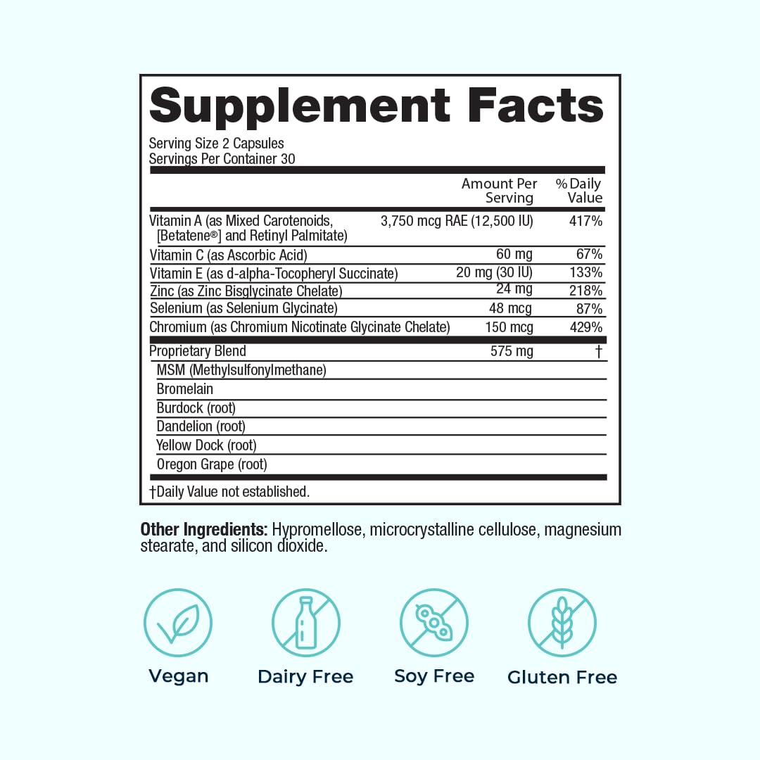 VitaMedica primer plano de tableta que sugiere calidad y dosificación clara