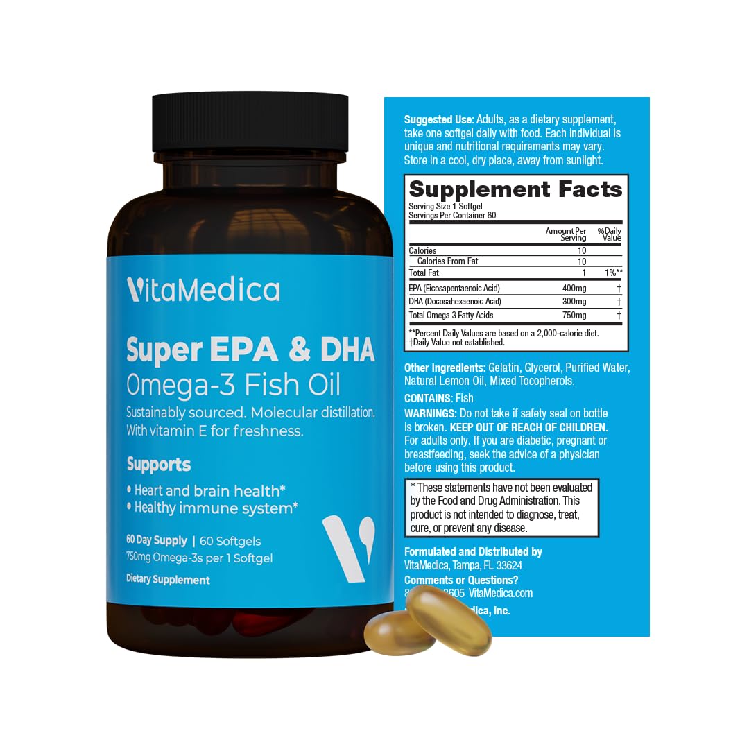 VitaMedica frente del envase mostrando diseño y beneficio de alta potencia