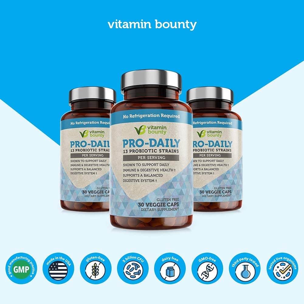 Vitamin Bounty sello de fabricación en EE. UU. que inspira confianza
