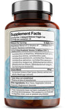 Vitamin Bounty etiqueta nutricional mostrando dosis y estabilidad