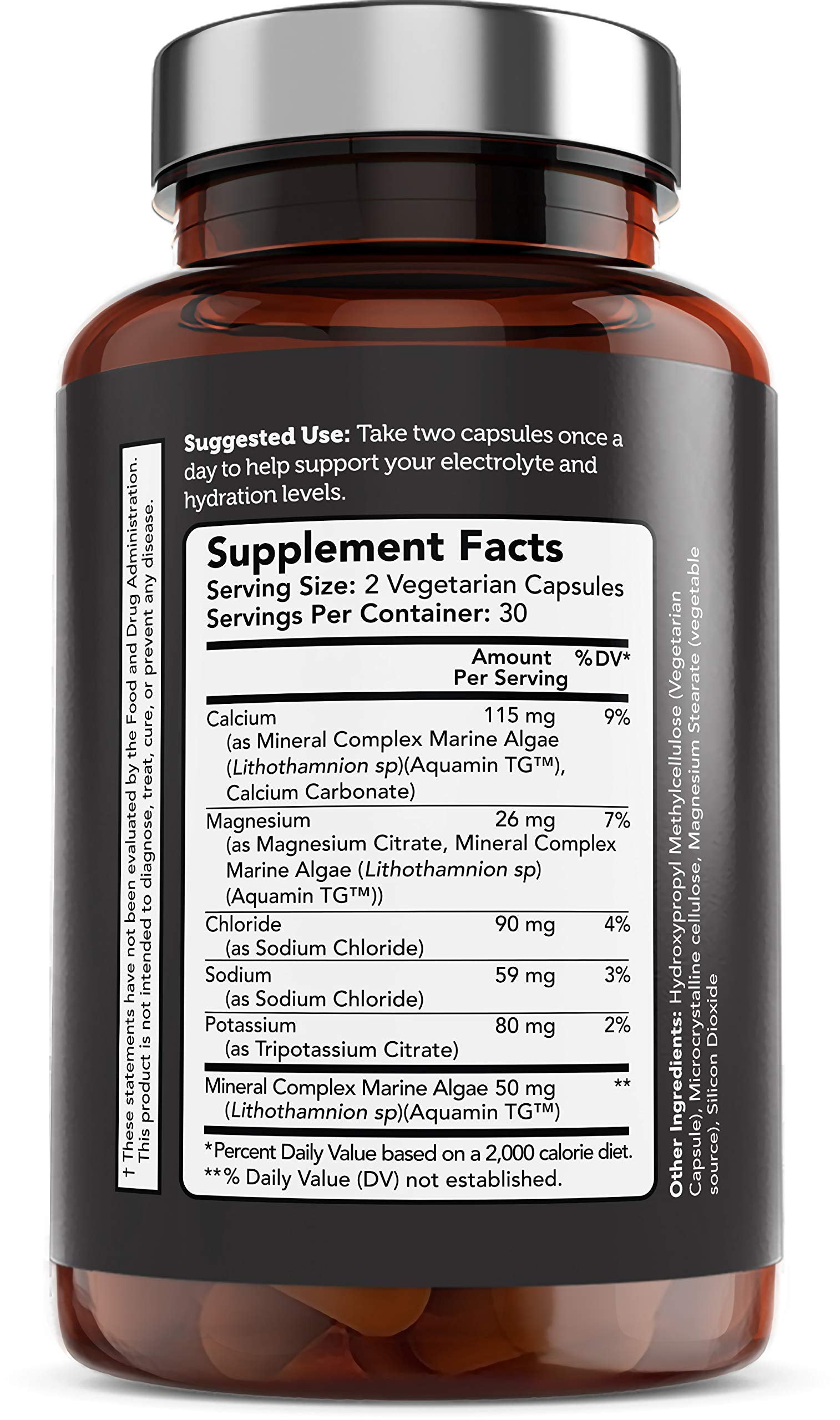 Vitamin Bounty etiqueta y ingredientes principales para comprobación rápida