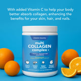 Vitamin Bounty en vaso mezclado mostrando disolución y uso diario