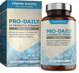 Vitamin Bounty frente del empaque mostrando la marca y beneficio digestivo