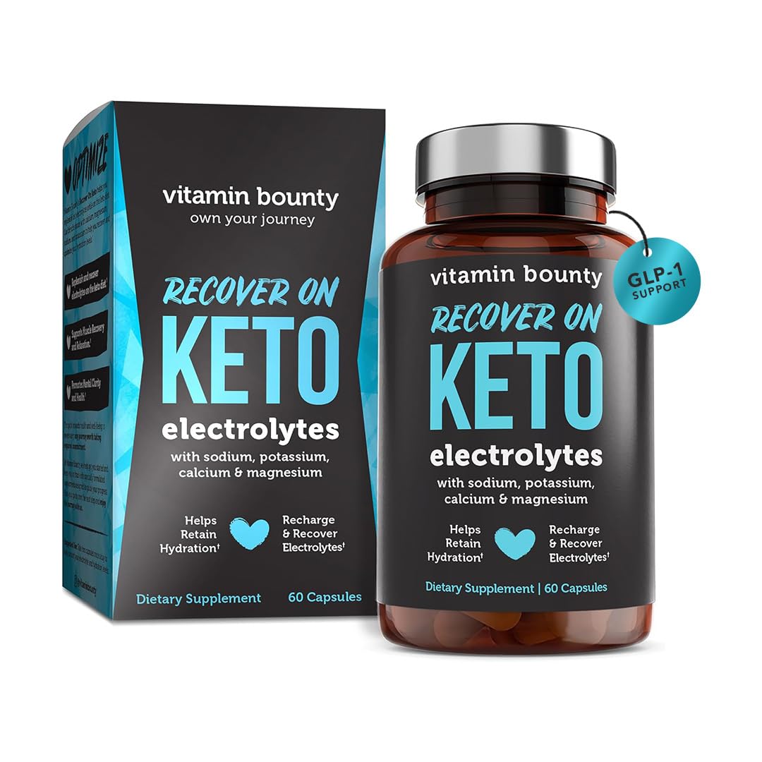 Vitamin Bounty frente del envase mostrando la marca y beneficios cetogénicos
