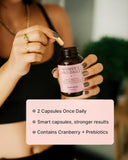 Vitamin Bounty extracto de arándano en primer plano apoyando salud urinaria