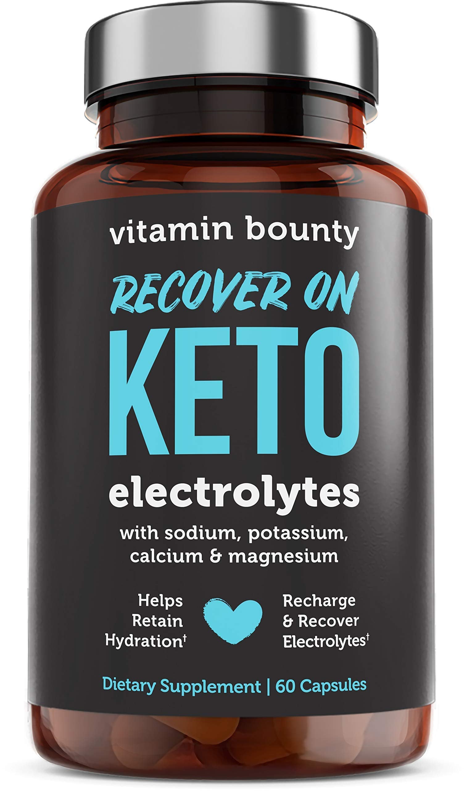 Vitamin Bounty en mesa de desayuno keto como complemento diario práctico