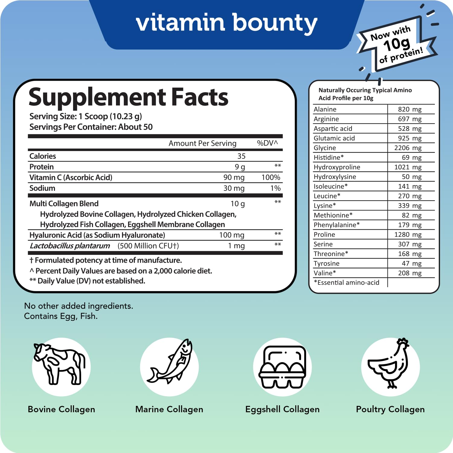 Vitamin Bounty atleta usando polvo tras entrenamiento para recuperación