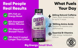 Vitamin Energy shot antes de entrenar para apoyo energético y concentración física