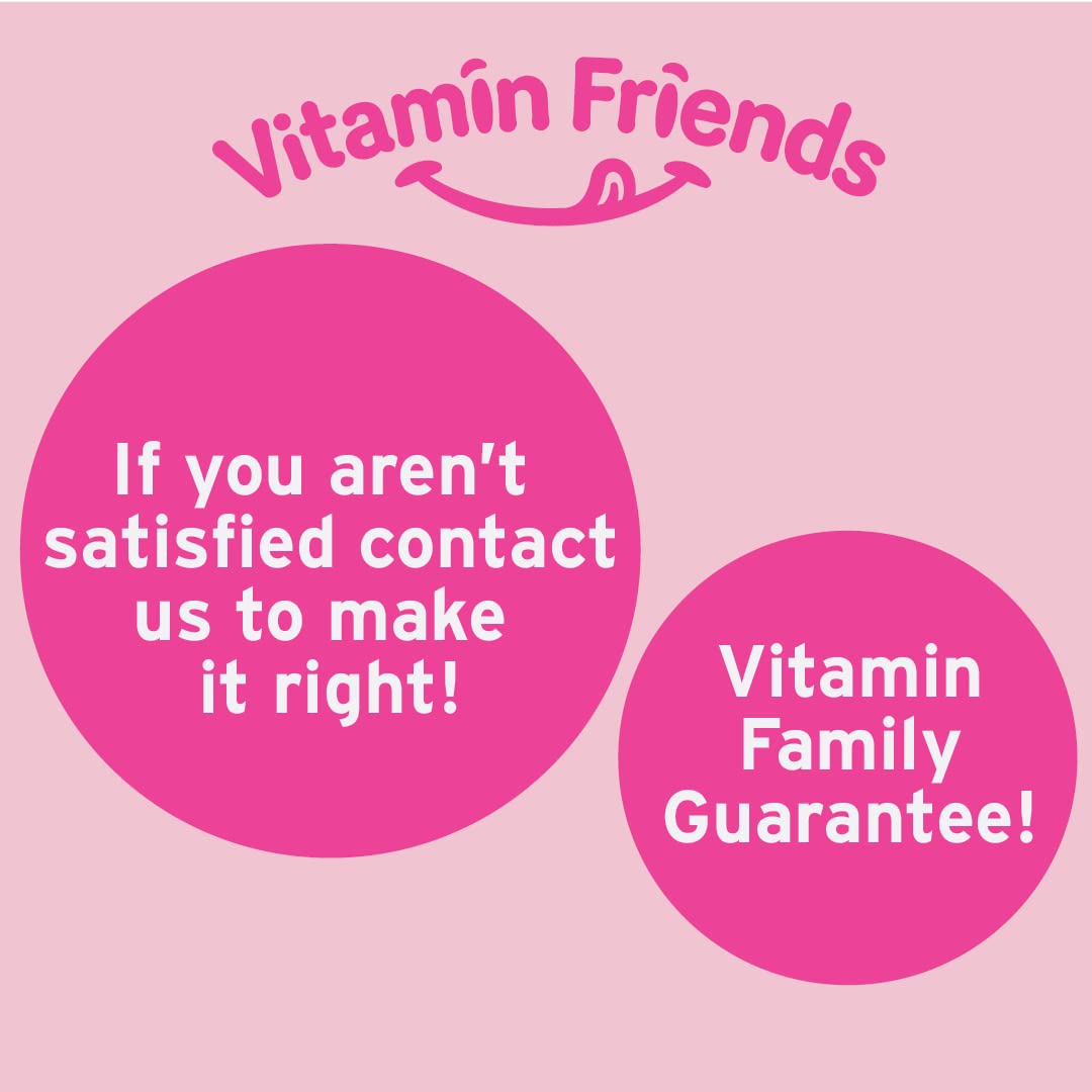 Sello Autism Hope Alliance en caja Vitamin Friends, confianza para familias