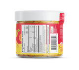 Vitamin Friends primer plano de gomita y textura, atractivo para niños