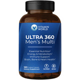 Vitamin World envase frontal Ultra 360 mostrando etiqueta y beneficios