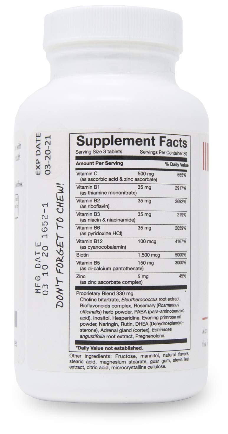 VitaminMed detalle de la textura de tableta resaltando disolución rápida