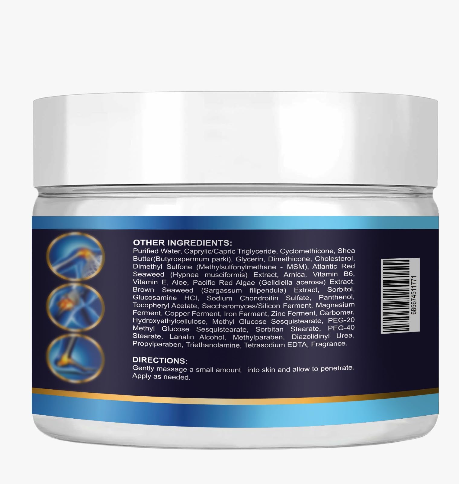 VITAMISAN textura crema en mano para rápida absorción y nutrición