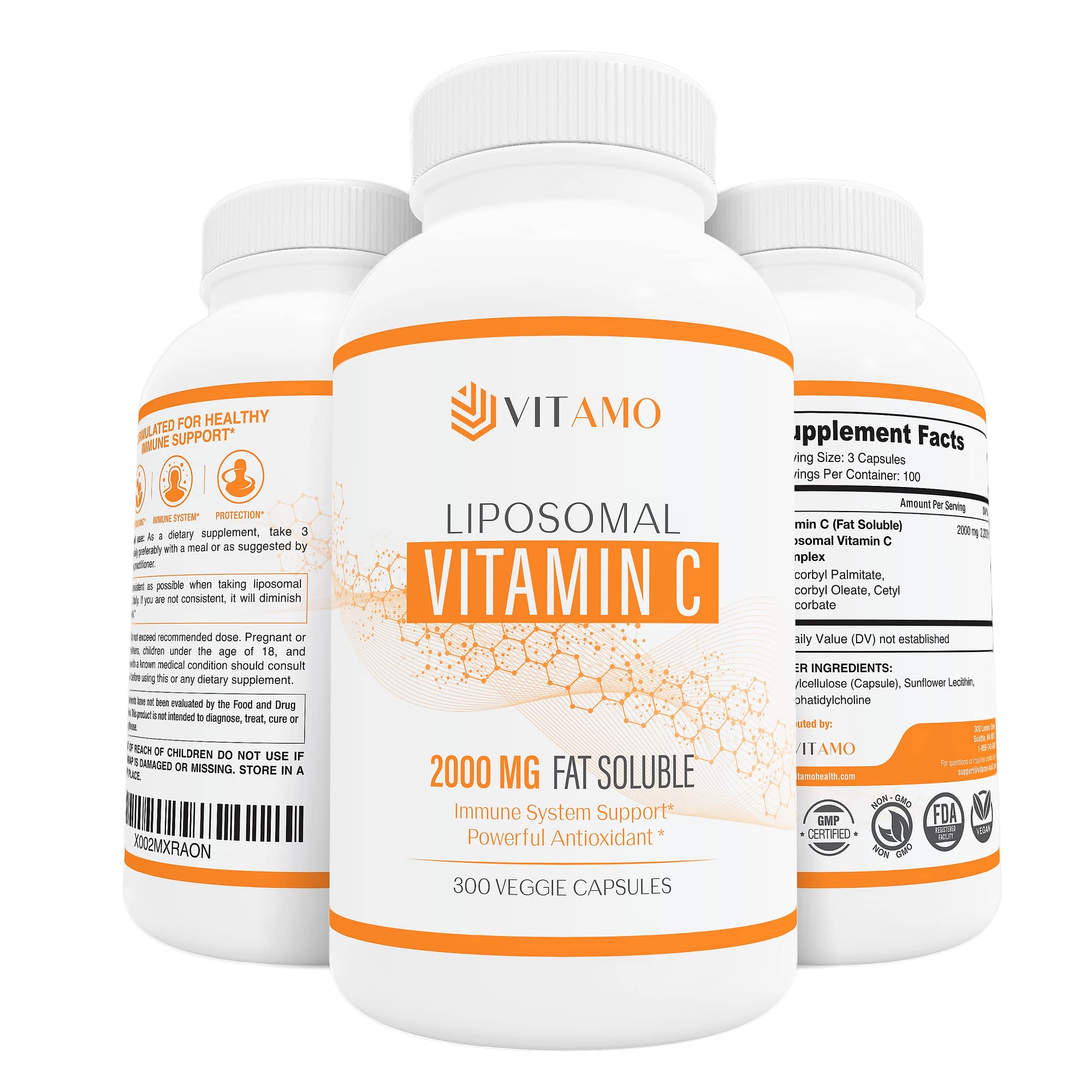 Vitamo frontal del envase mostrando información del producto y beneficio claridad