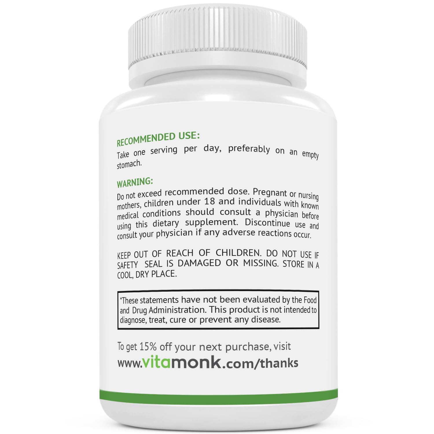 VitaMonk comparación de tamaño con moneda para referencia realista