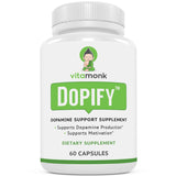VitaMonk Dopify envase frontal mostrando fórmula sin rellenos para confianza