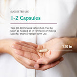 Vitanica producto junto a almohada en cama para ambiente de sueño relajante