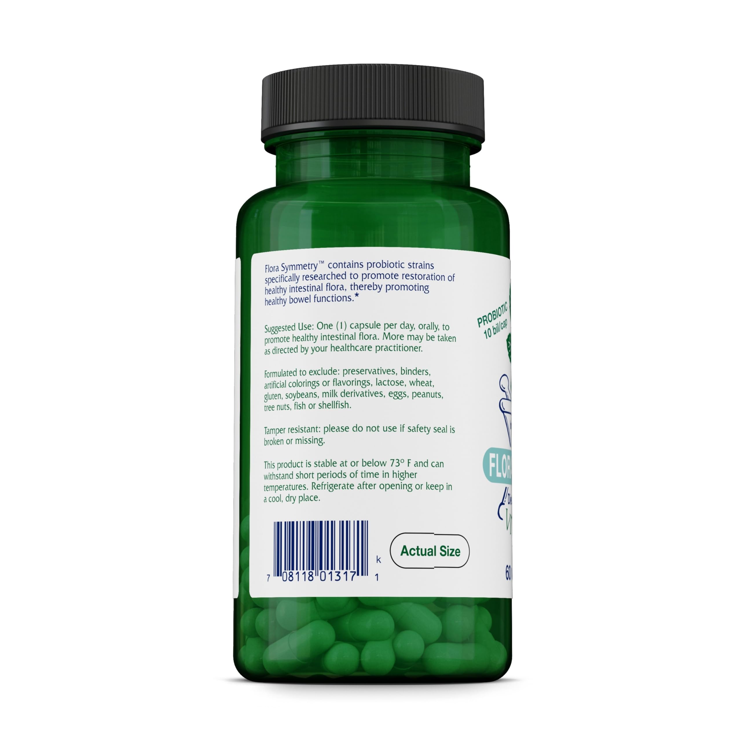 Vitanica lista de ingredientes con cepas HOWARU y beneficio claro
