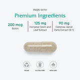 Vitanica Luminous etiqueta nutricional legible, beneficio: información clara de ingredientes