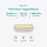 Persona usando Vitanica Opti-Recovery en periodo postoperatorio con soporte nutricional
