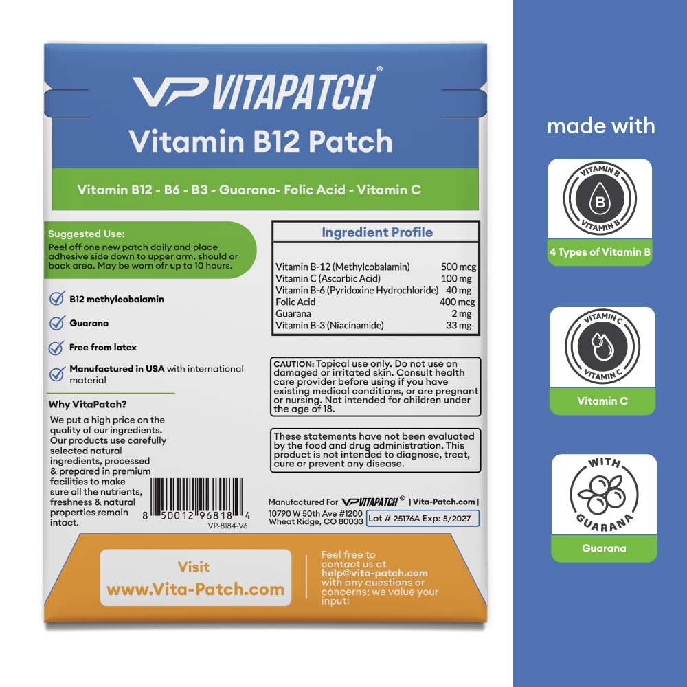 VitaPatch detalle de textura del parche que facilita adhesión segura