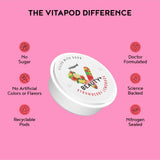 Bebida Vitapod en botella Vitapod Go, hidratación y belleza sobre la marcha