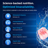 VITARENEW etiqueta nutricional en close‑up mostrando detalles