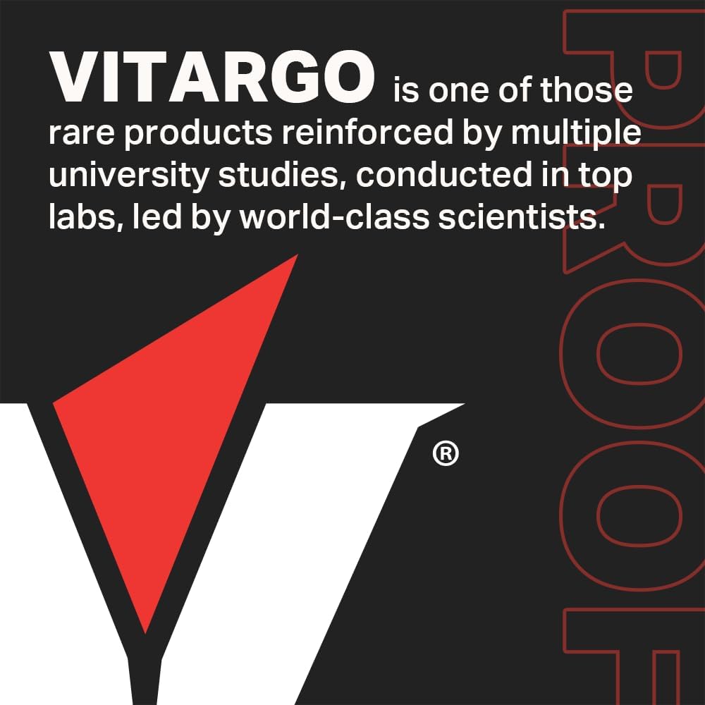 Etiqueta Vitargo con sellos BSCG y sin gluten que ofrecen confianza