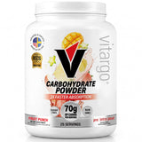 Vitargo frontal del envase mostrando sabor fruit punch y beneficios rápidos