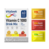VitaSeek frontal del paquete mostrando 60 sobres, ideal para llevar