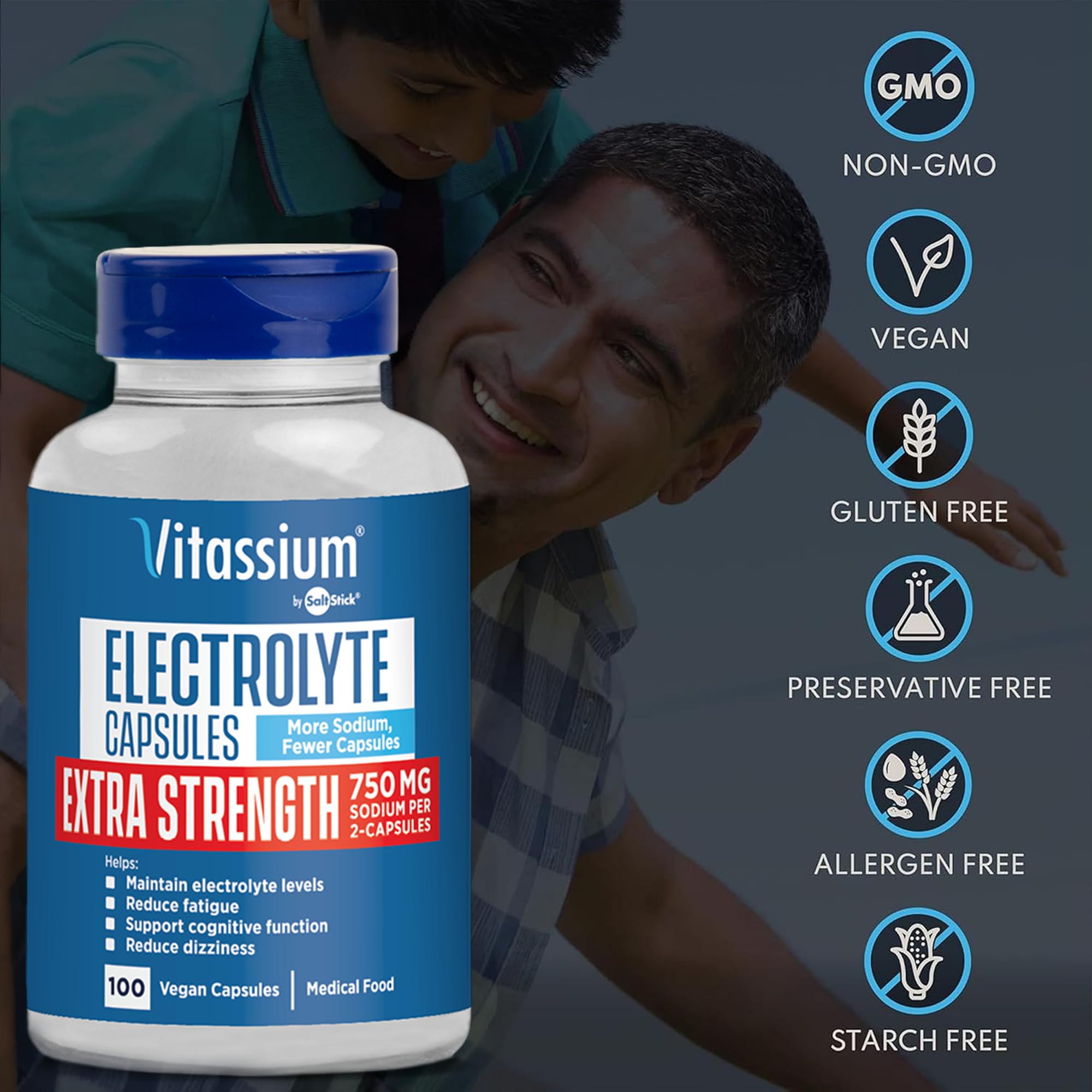 Vitassium etiqueta ingredientes clara sin alérgenos y fórmula simple