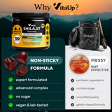 Etiqueta con sello GMP en producto VitaUp certificando calidad