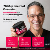 VitaUp primer plano de textura de gominola y aspecto apetitoso
