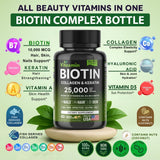 vitaxmin detalle de ingredientes colágeno y queratina para fuerza