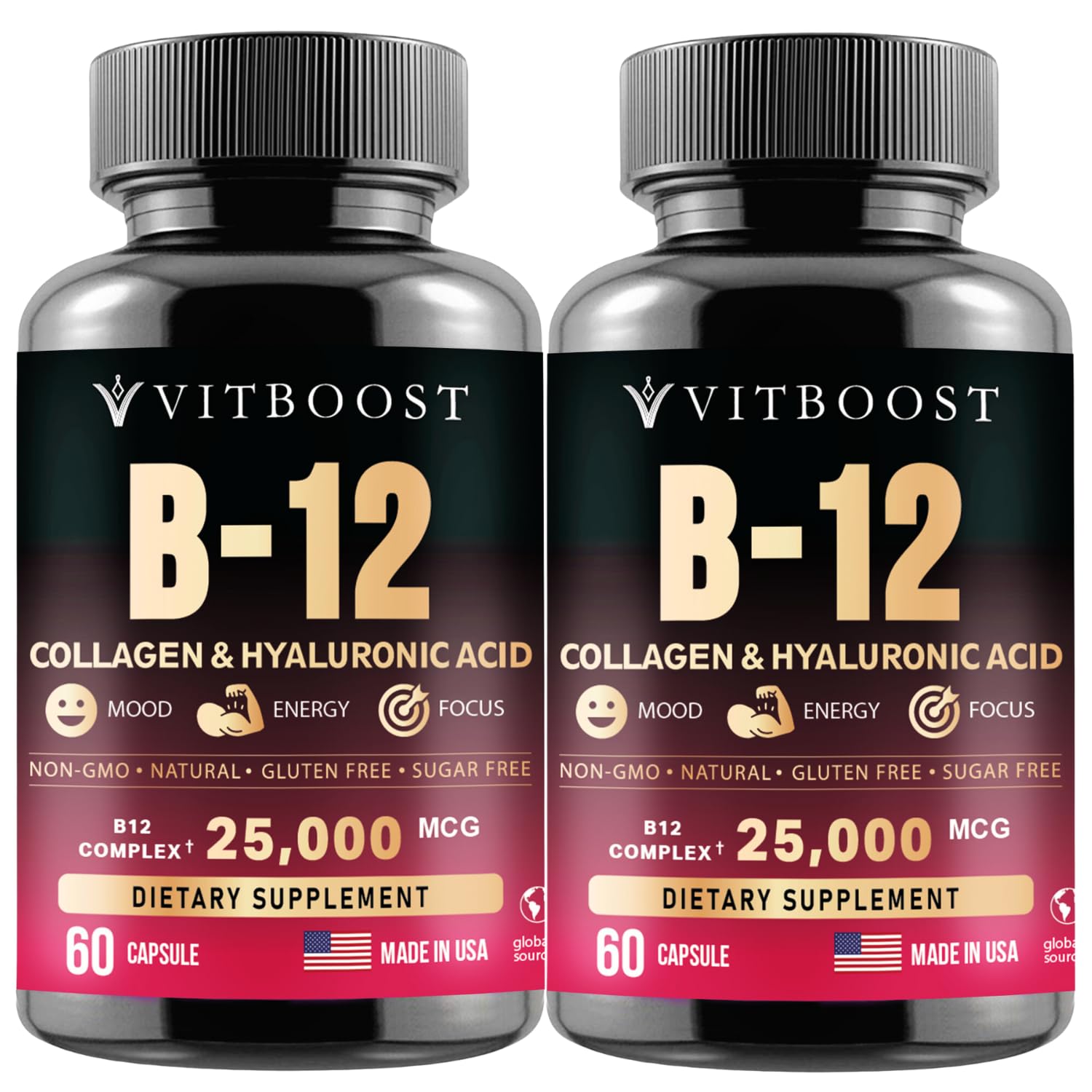 VITBOOST frente del envase mostrando el nombre y beneficios clave