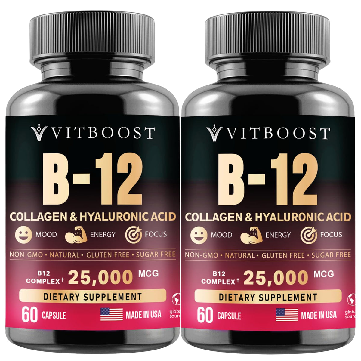 VITBOOST frente del envase mostrando el nombre y beneficios clave