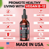 VITBOOST gota de B12 sobre la piel que evidencia textura ligera