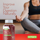 Viteey frasco en mesa estilo de vida, ideal para incluir en rutina diaria