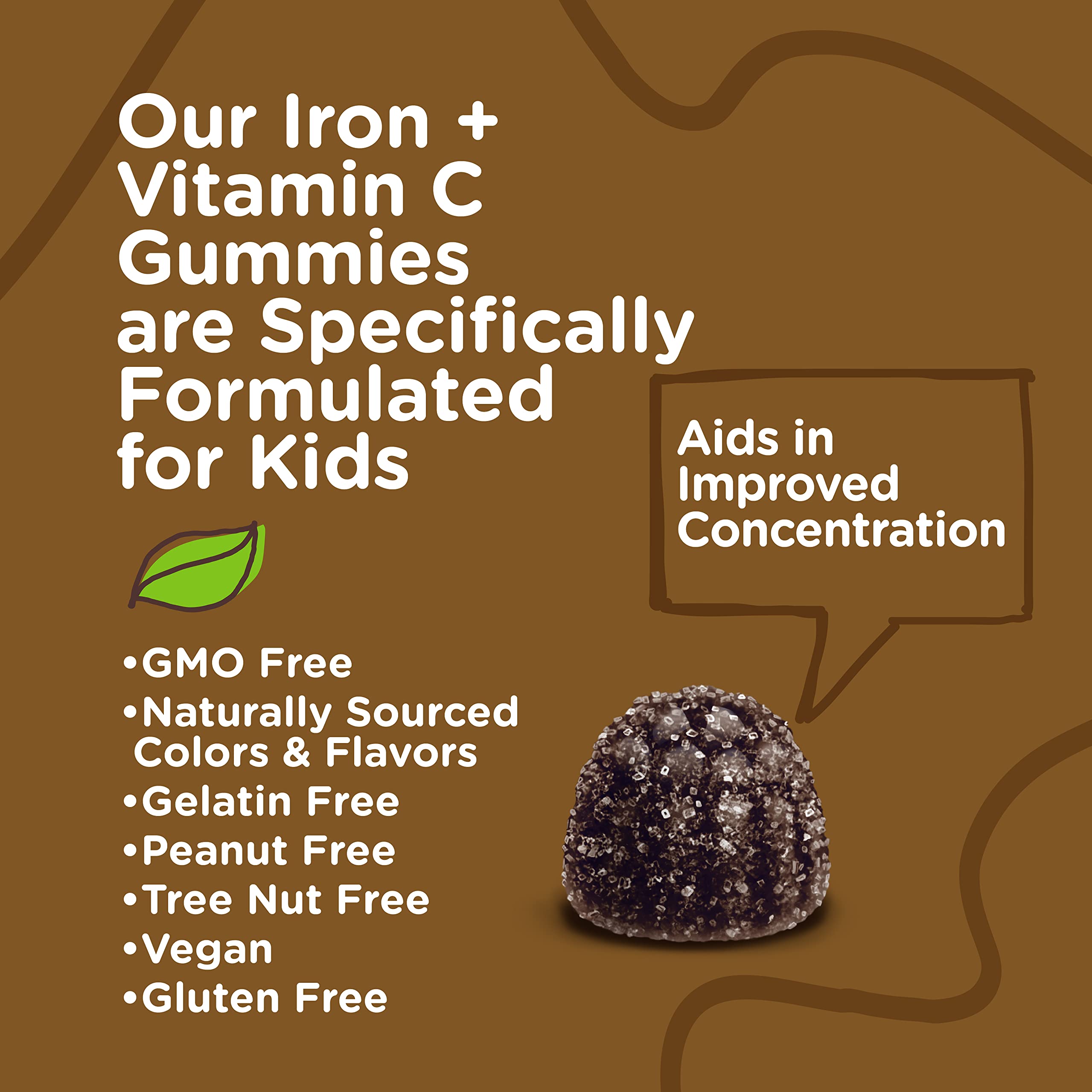 Viteey gomitas en plato ilustrando sabor uva y porción recomendada