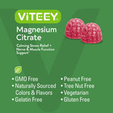 Viteey etiqueta nutricional y lista de ingredientes clara y visible