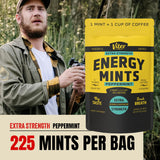 Viter Energy etiqueta nutricional y lista de vitaminas B clara