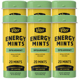 Viter Energy lata frontal con 20 mints mostrando conveniencia y potencia