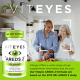 Viteyes detalle de cápsulas pequeñas para fácil deglución y comodidad