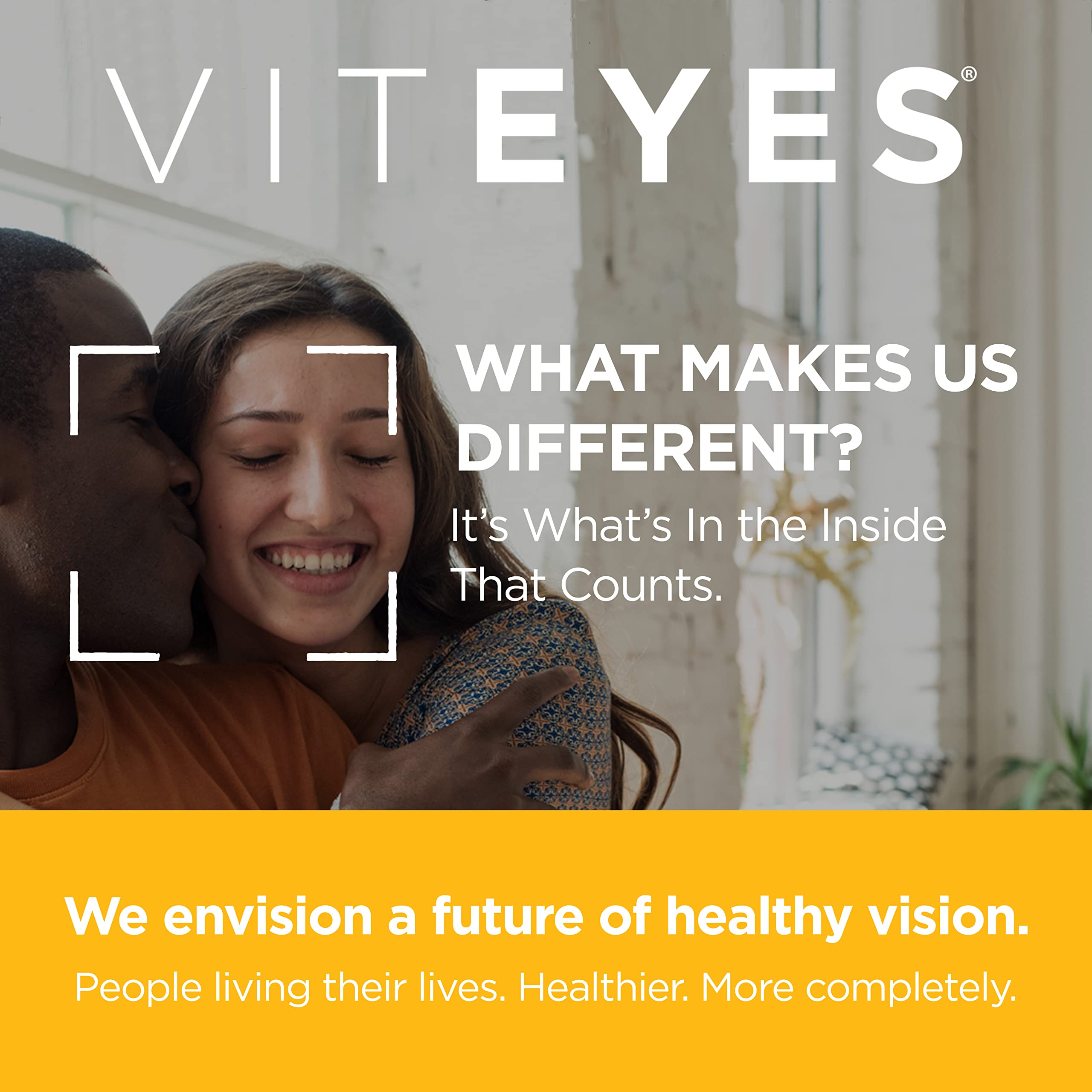 Viteyes sello fabricado en USA que indica calidad y control