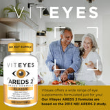 Viteyes detalle de textura del softgel que facilita la deglución y absorción