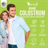 VITINITY etiqueta en primer plano resaltando información nutricional clara