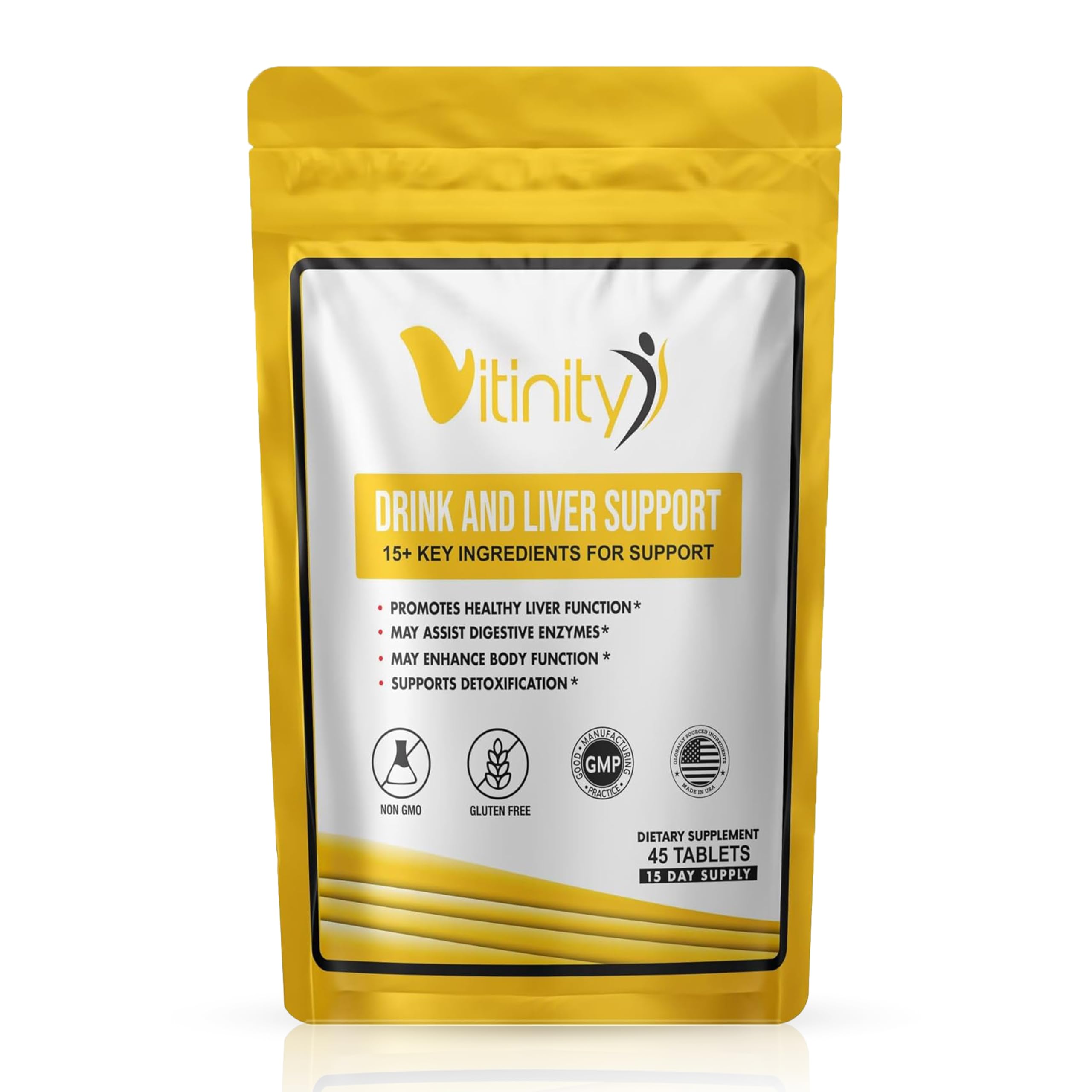 VITINITY empaque frontal mostrando producto y beneficio de apoyo a hábitos