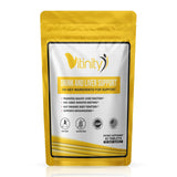 VITINITY empaque frontal mostrando producto y beneficio de apoyo a hábitos